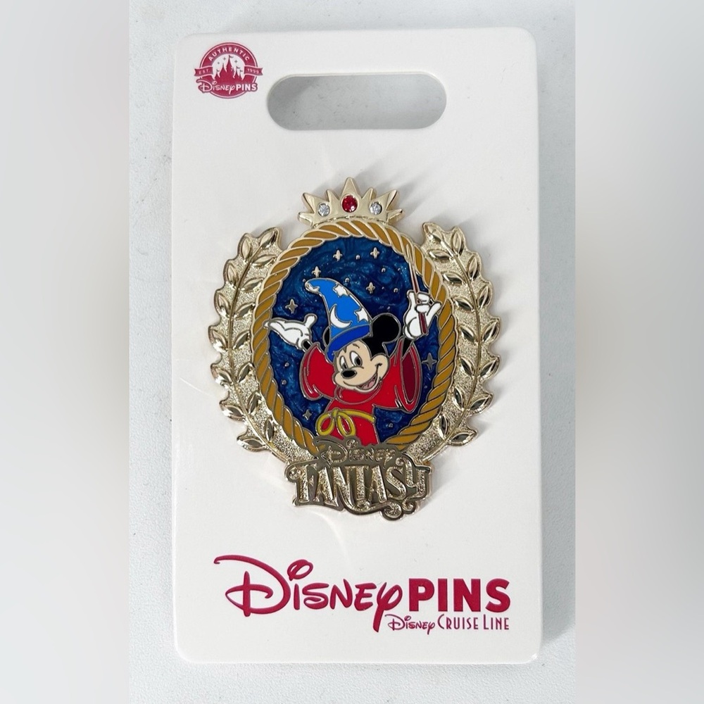 Disney DCL Fantasy Sorcerer Mickey Pin Fantasia Collectible Cruise Line NEW